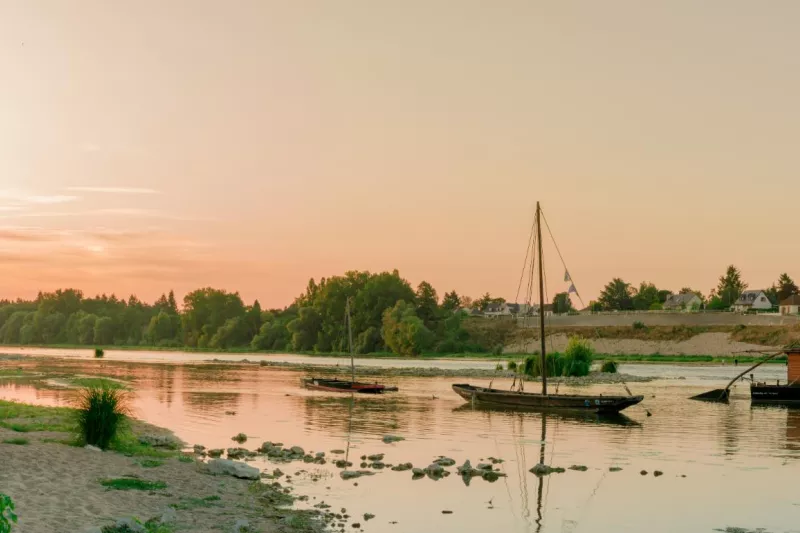 La Loire, près d'Orléans, en Centre-Val de Loire